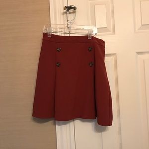 Burnt Orange Skirt